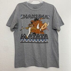 ✅Men Disney Lion King Hakuna Matata Shirt Size M